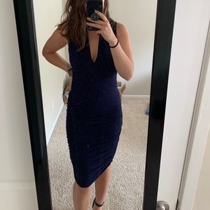 Anthropologie midi dress